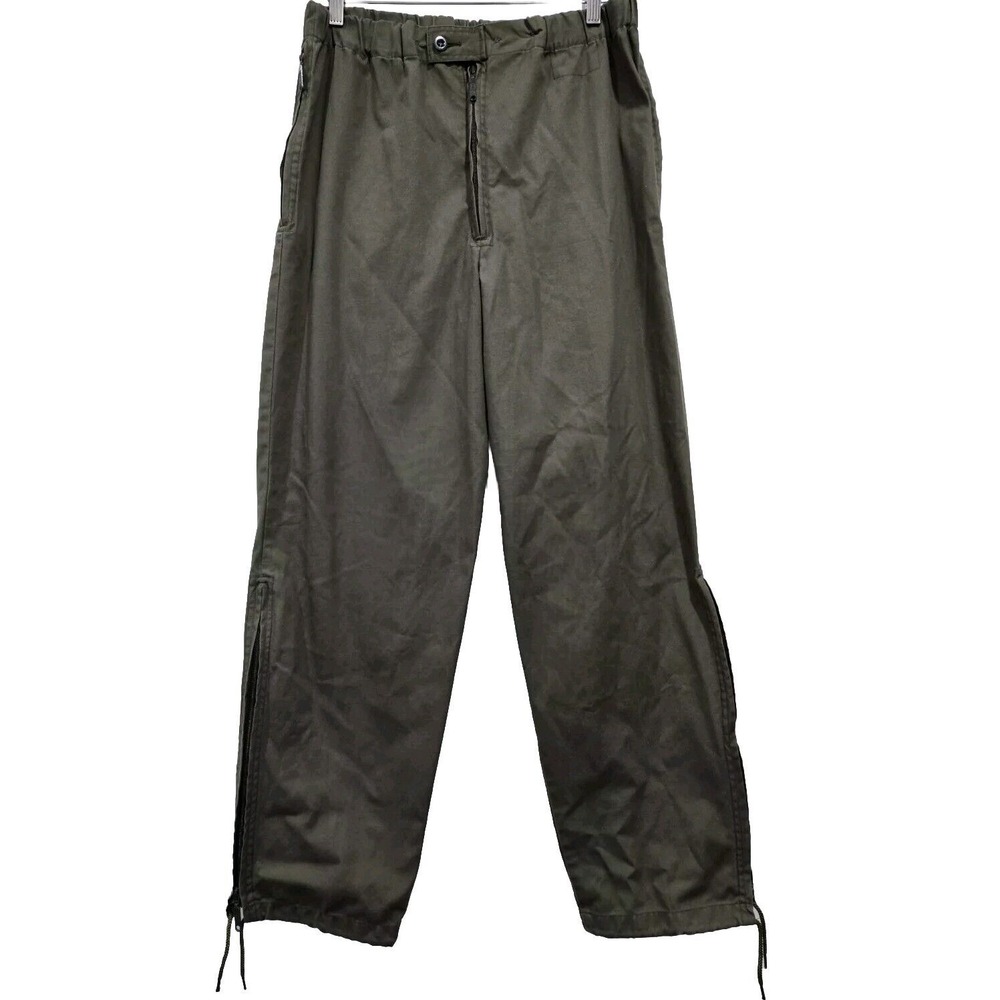 Vintage Military Pants Mens Green Trousers Army ‎ [32x31] 52/82